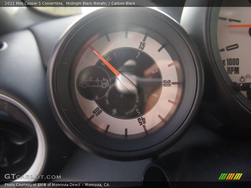 Midnight Black Metallic / Carbon Black 2012 Mini Cooper S Convertible