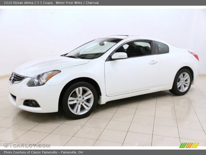 Winter Frost White / Charcoal 2010 Nissan Altima 2.5 S Coupe