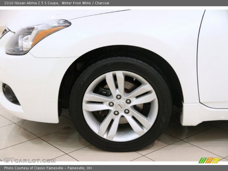 Winter Frost White / Charcoal 2010 Nissan Altima 2.5 S Coupe