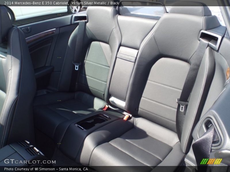 Iridium Silver Metallic / Black 2014 Mercedes-Benz E 350 Cabriolet
