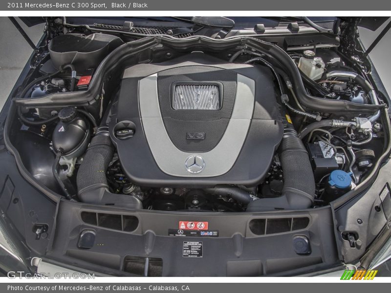 Black / Black 2011 Mercedes-Benz C 300 Sport