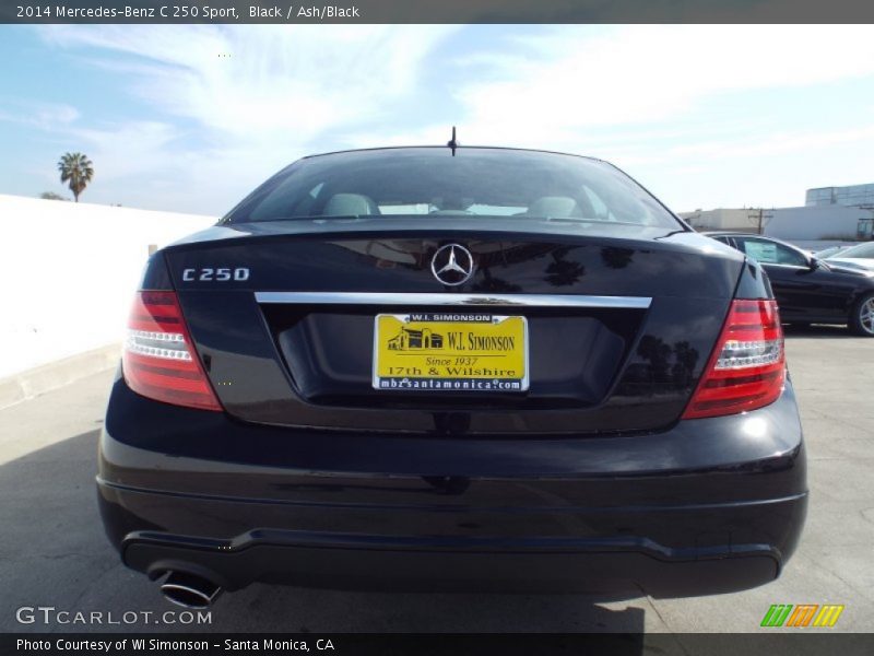 Black / Ash/Black 2014 Mercedes-Benz C 250 Sport