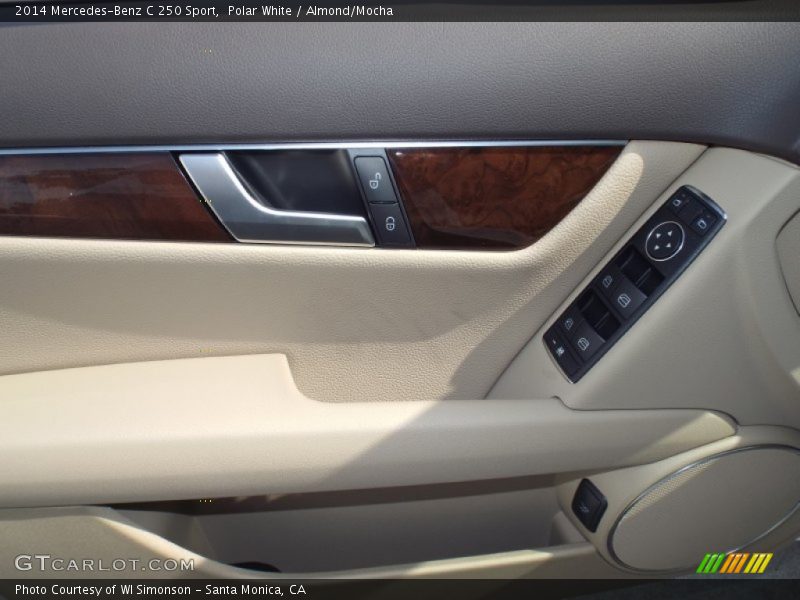 Polar White / Almond/Mocha 2014 Mercedes-Benz C 250 Sport