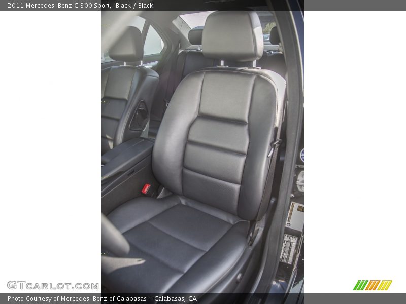 Black / Black 2011 Mercedes-Benz C 300 Sport