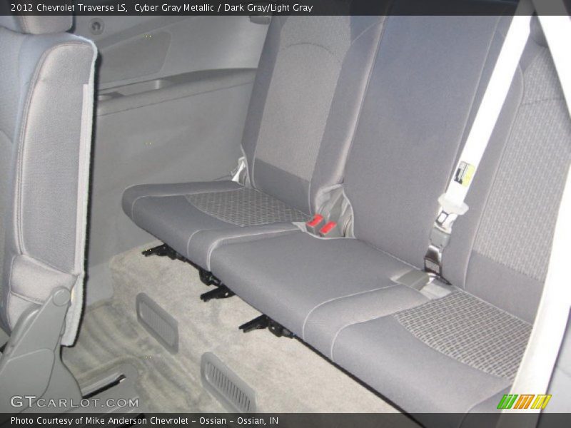Cyber Gray Metallic / Dark Gray/Light Gray 2012 Chevrolet Traverse LS
