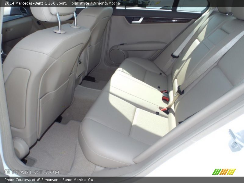 Polar White / Almond/Mocha 2014 Mercedes-Benz C 250 Sport