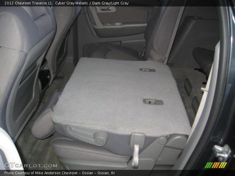 Cyber Gray Metallic / Dark Gray/Light Gray 2012 Chevrolet Traverse LS