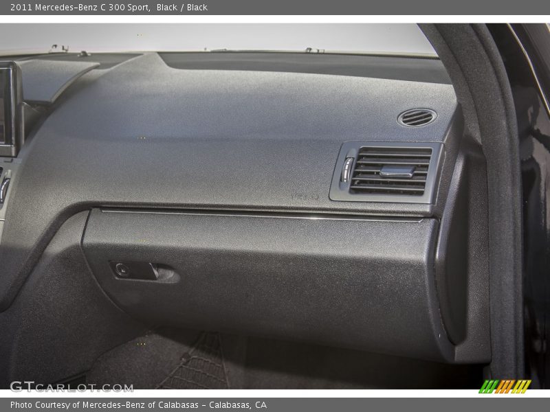 Black / Black 2011 Mercedes-Benz C 300 Sport