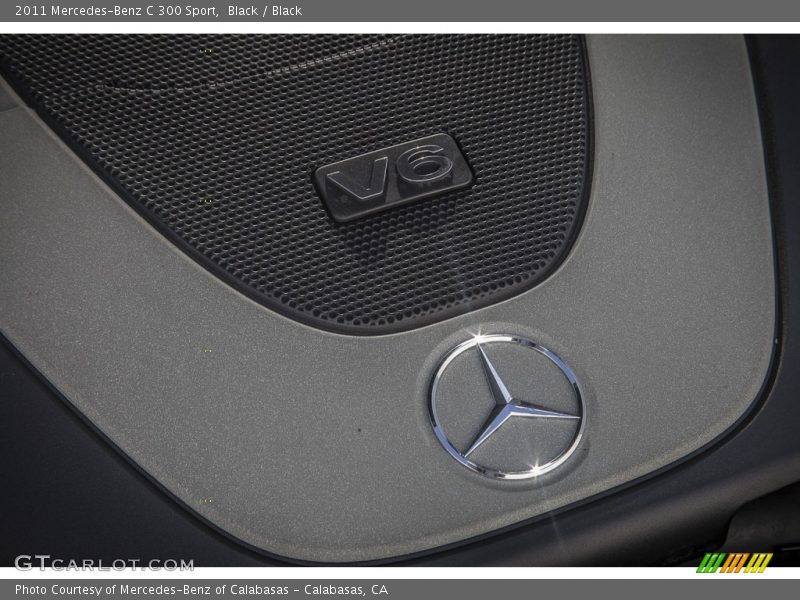 Black / Black 2011 Mercedes-Benz C 300 Sport