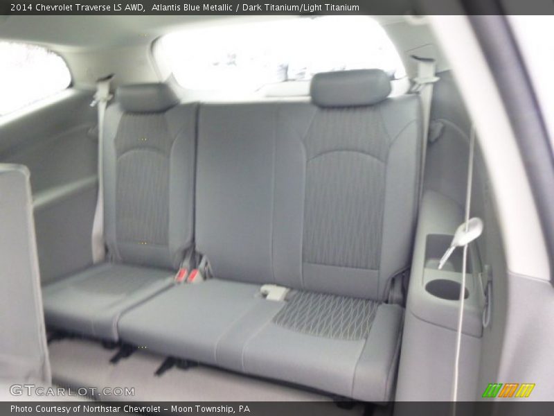 Atlantis Blue Metallic / Dark Titanium/Light Titanium 2014 Chevrolet Traverse LS AWD