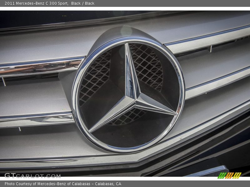 Black / Black 2011 Mercedes-Benz C 300 Sport