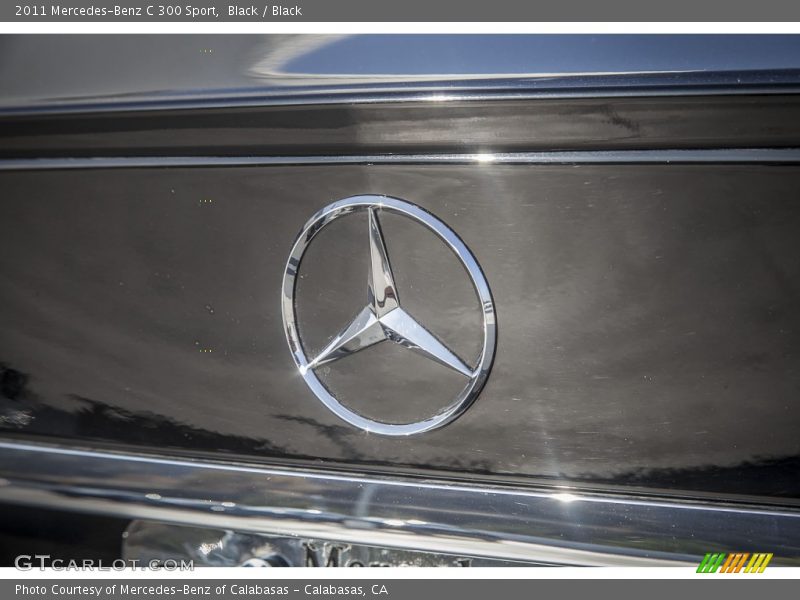 Black / Black 2011 Mercedes-Benz C 300 Sport