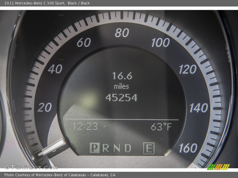 Black / Black 2011 Mercedes-Benz C 300 Sport
