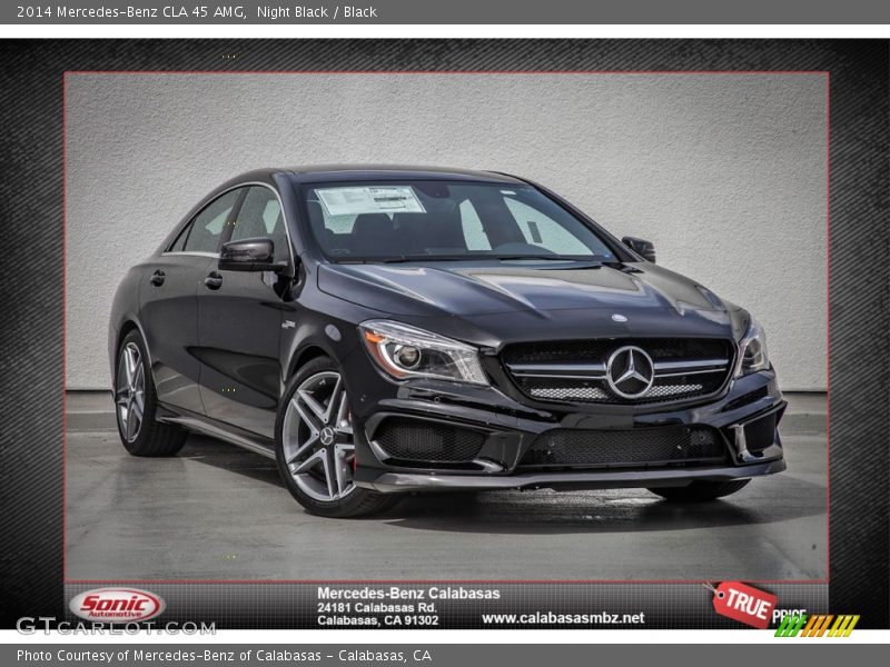 Night Black / Black 2014 Mercedes-Benz CLA 45 AMG