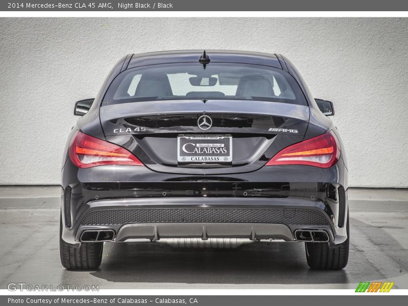 Night Black / Black 2014 Mercedes-Benz CLA 45 AMG