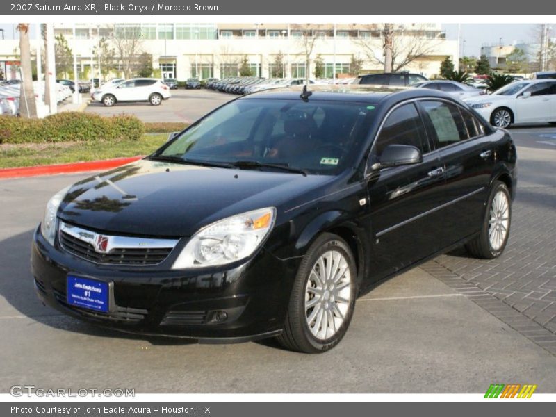 Black Onyx / Morocco Brown 2007 Saturn Aura XR