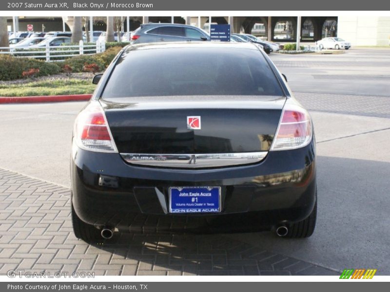 Black Onyx / Morocco Brown 2007 Saturn Aura XR