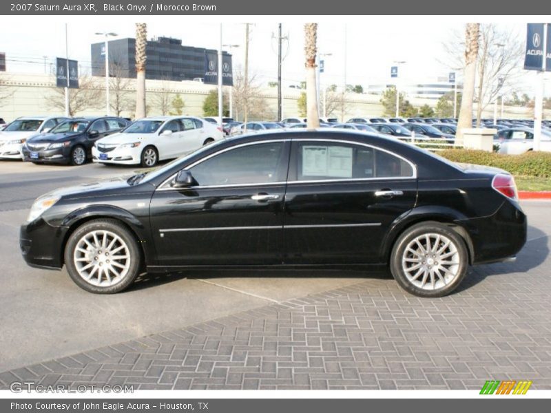 Black Onyx / Morocco Brown 2007 Saturn Aura XR