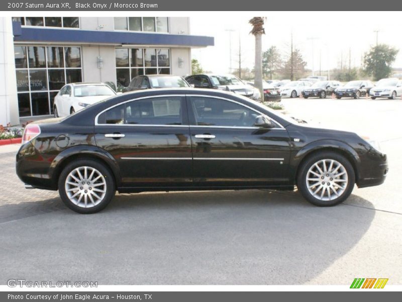 Black Onyx / Morocco Brown 2007 Saturn Aura XR
