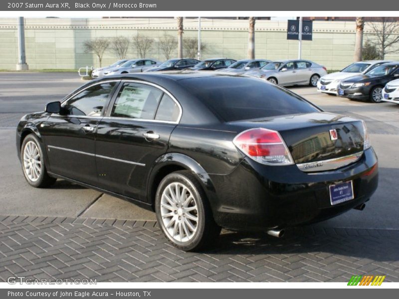 Black Onyx / Morocco Brown 2007 Saturn Aura XR