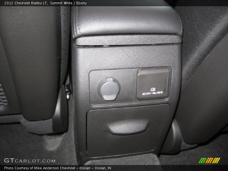 Summit White / Ebony 2012 Chevrolet Malibu LT