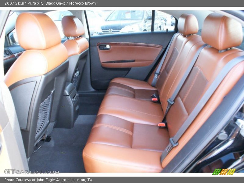 Black Onyx / Morocco Brown 2007 Saturn Aura XR