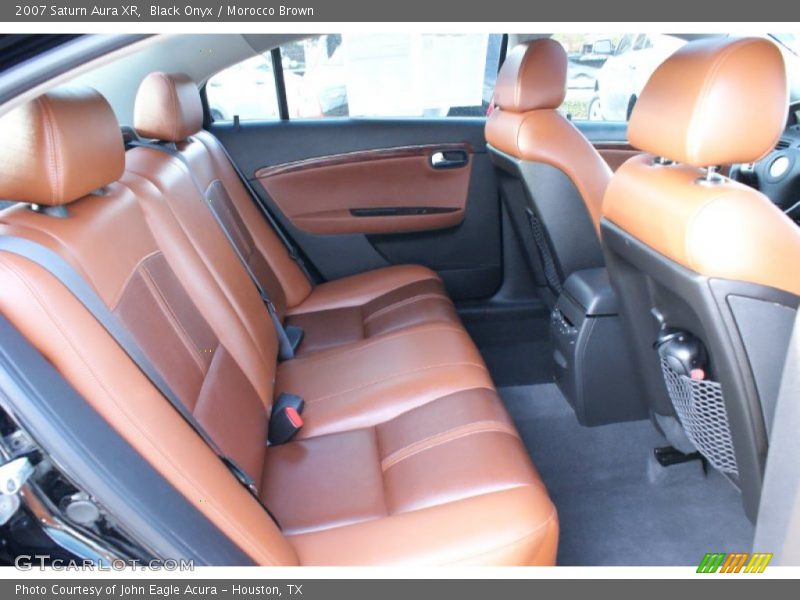 Black Onyx / Morocco Brown 2007 Saturn Aura XR