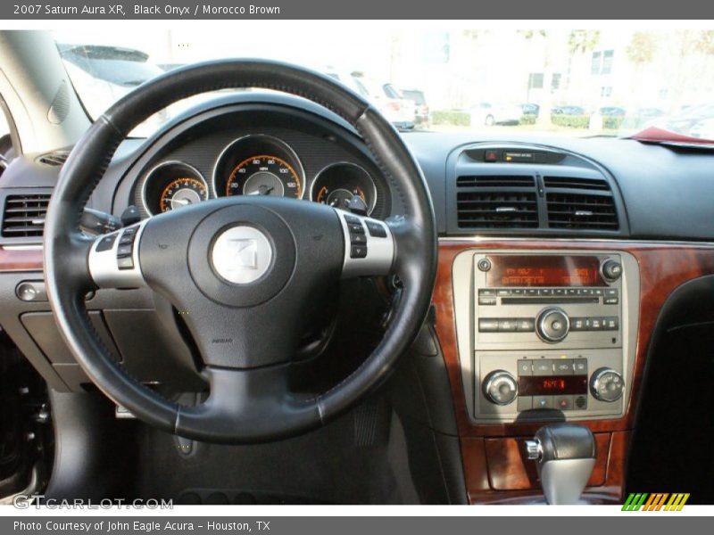 Black Onyx / Morocco Brown 2007 Saturn Aura XR