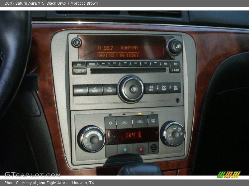 Black Onyx / Morocco Brown 2007 Saturn Aura XR