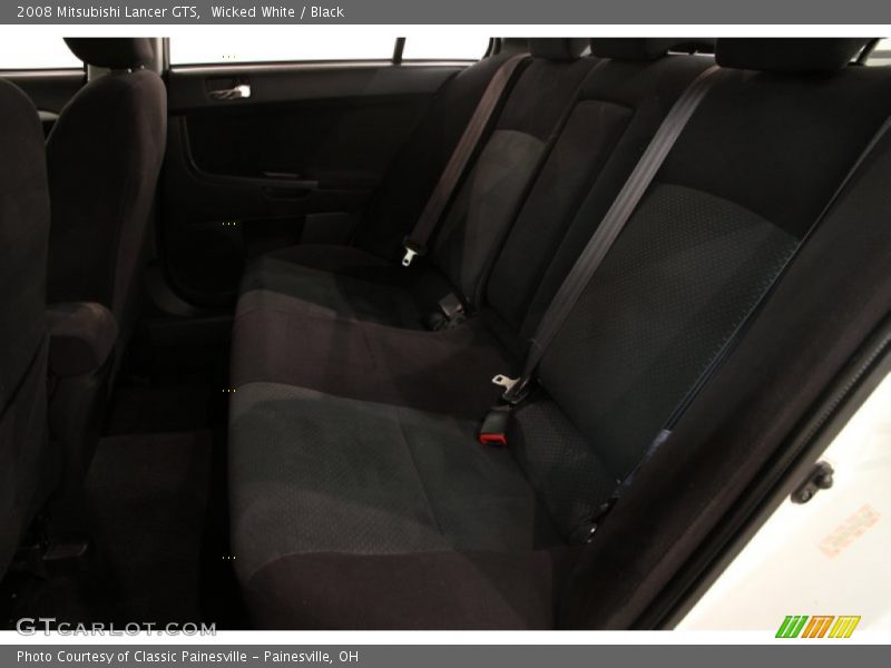 Wicked White / Black 2008 Mitsubishi Lancer GTS
