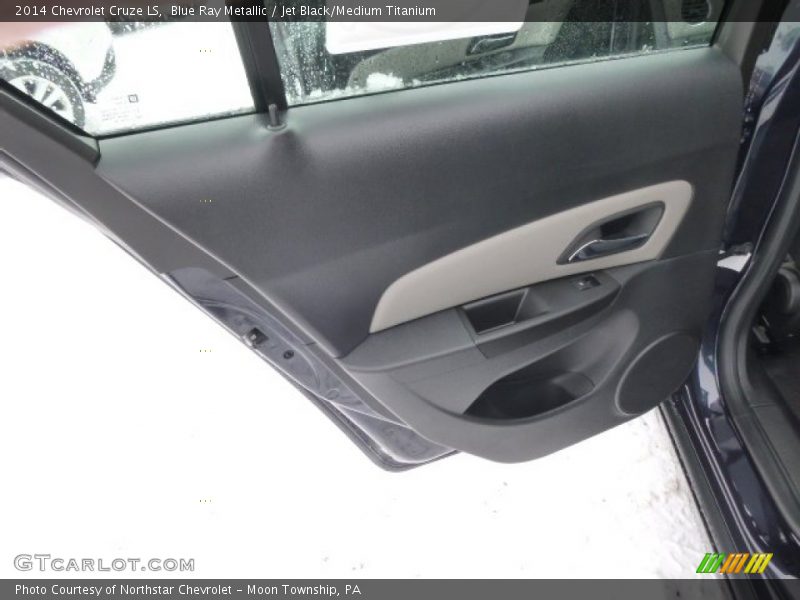 Blue Ray Metallic / Jet Black/Medium Titanium 2014 Chevrolet Cruze LS