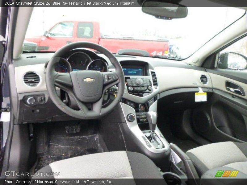Blue Ray Metallic / Jet Black/Medium Titanium 2014 Chevrolet Cruze LS