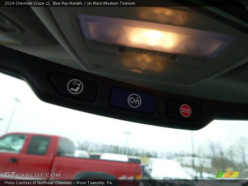 Blue Ray Metallic / Jet Black/Medium Titanium 2014 Chevrolet Cruze LS