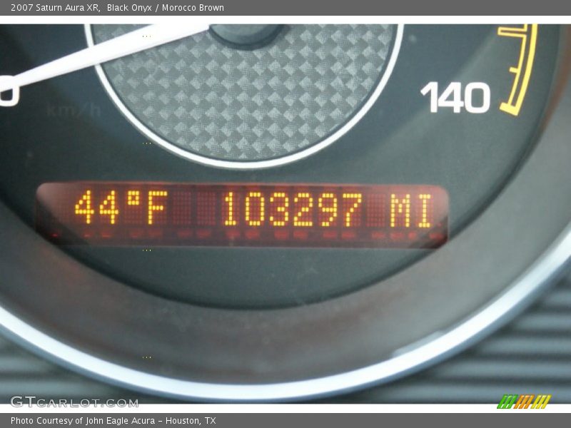Black Onyx / Morocco Brown 2007 Saturn Aura XR