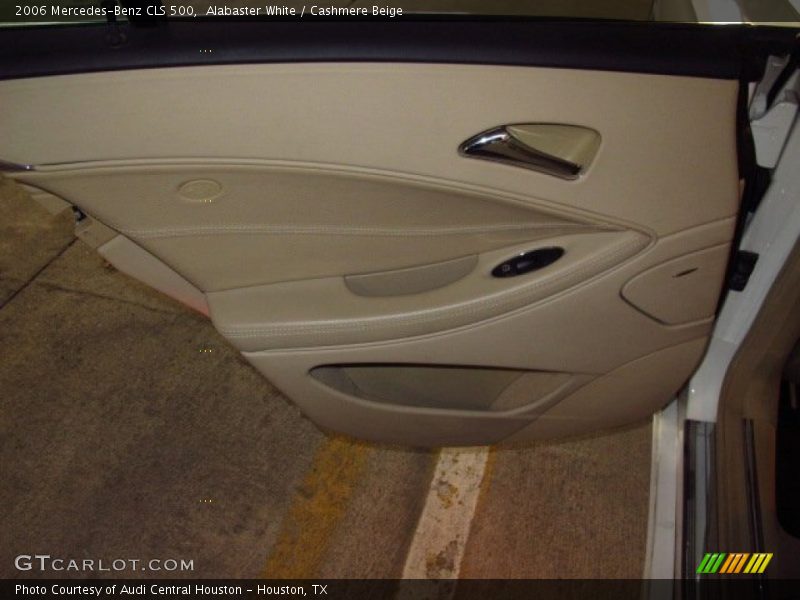 Alabaster White / Cashmere Beige 2006 Mercedes-Benz CLS 500