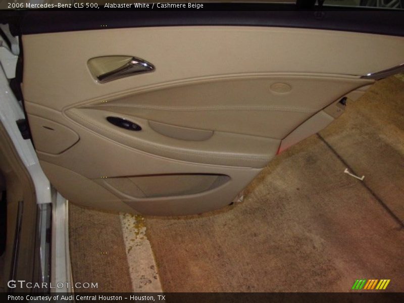 Alabaster White / Cashmere Beige 2006 Mercedes-Benz CLS 500