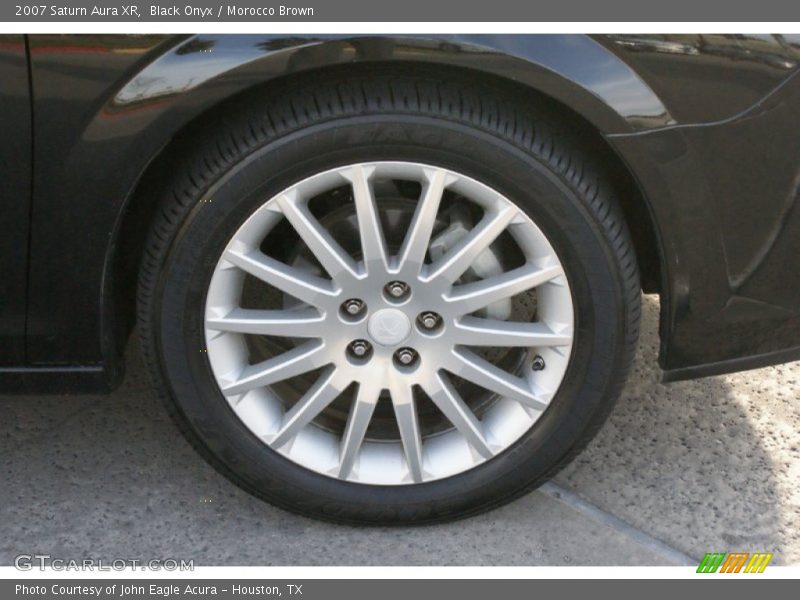 Black Onyx / Morocco Brown 2007 Saturn Aura XR