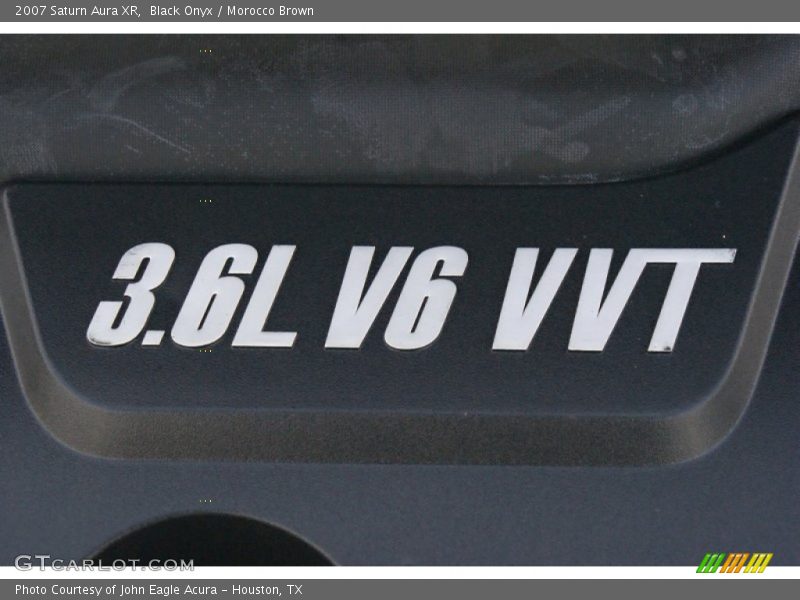 Black Onyx / Morocco Brown 2007 Saturn Aura XR