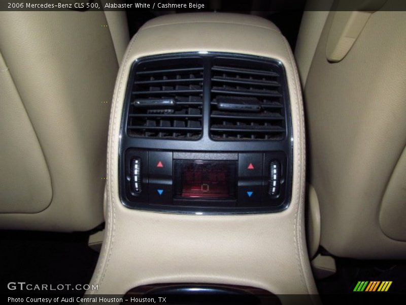 Alabaster White / Cashmere Beige 2006 Mercedes-Benz CLS 500