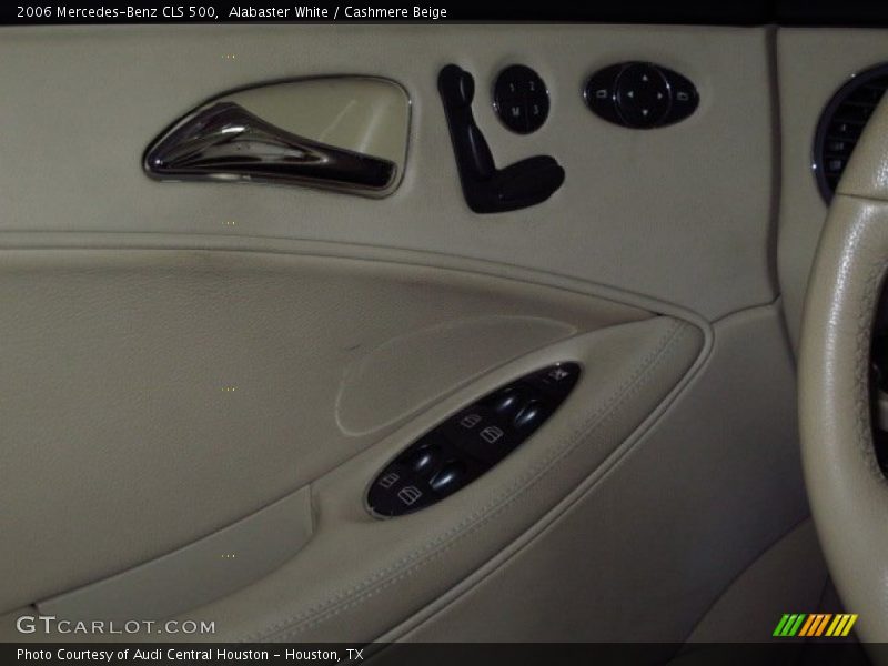 Alabaster White / Cashmere Beige 2006 Mercedes-Benz CLS 500
