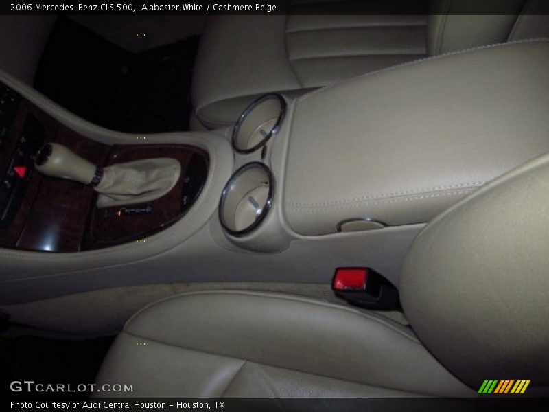 Alabaster White / Cashmere Beige 2006 Mercedes-Benz CLS 500
