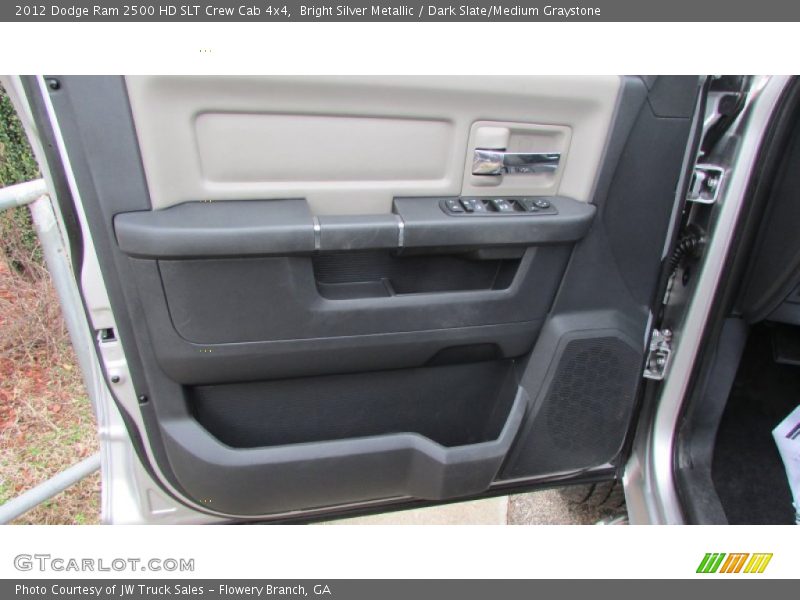 Bright Silver Metallic / Dark Slate/Medium Graystone 2012 Dodge Ram 2500 HD SLT Crew Cab 4x4