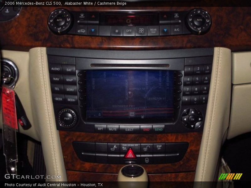 Alabaster White / Cashmere Beige 2006 Mercedes-Benz CLS 500