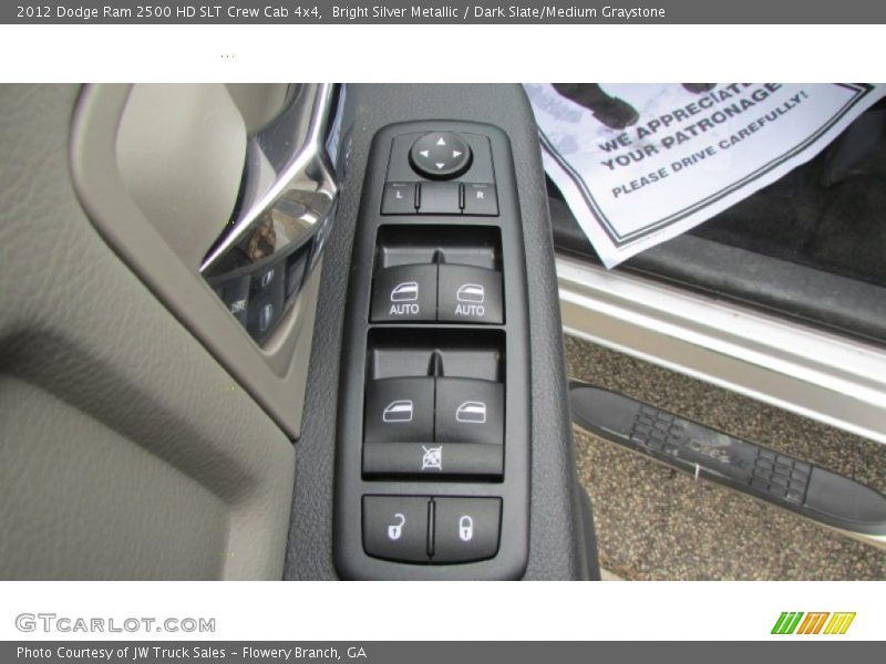 Bright Silver Metallic / Dark Slate/Medium Graystone 2012 Dodge Ram 2500 HD SLT Crew Cab 4x4