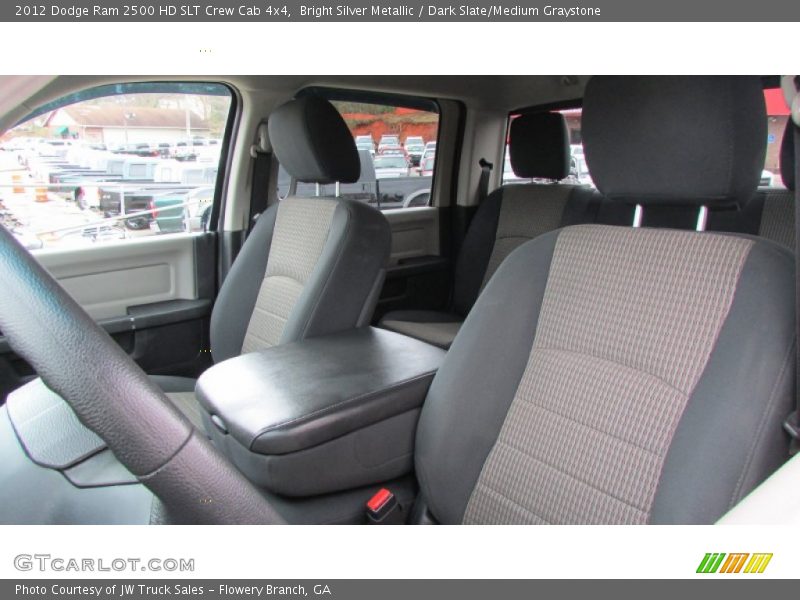 Bright Silver Metallic / Dark Slate/Medium Graystone 2012 Dodge Ram 2500 HD SLT Crew Cab 4x4
