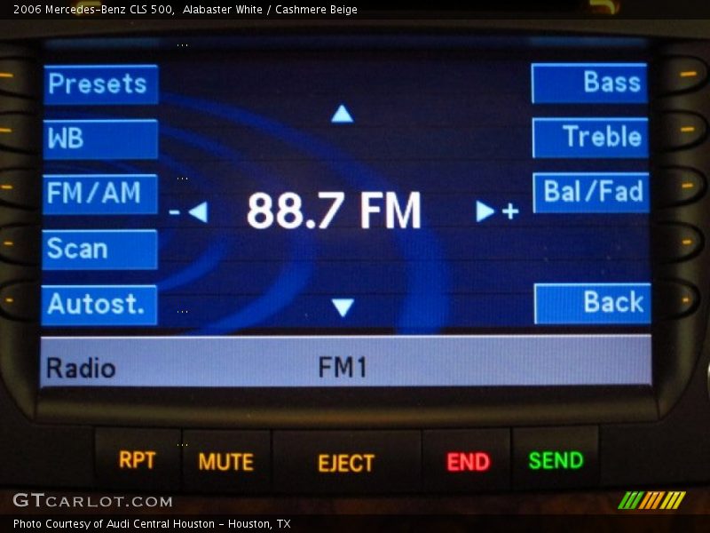 Alabaster White / Cashmere Beige 2006 Mercedes-Benz CLS 500