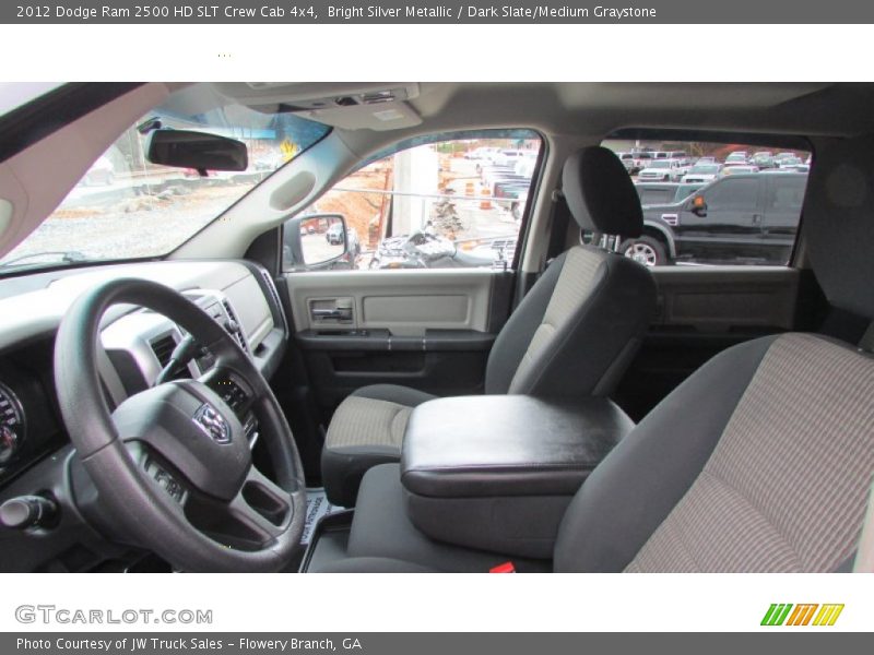 Bright Silver Metallic / Dark Slate/Medium Graystone 2012 Dodge Ram 2500 HD SLT Crew Cab 4x4