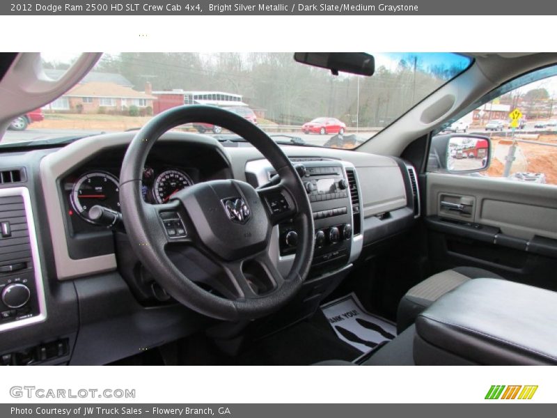 Bright Silver Metallic / Dark Slate/Medium Graystone 2012 Dodge Ram 2500 HD SLT Crew Cab 4x4