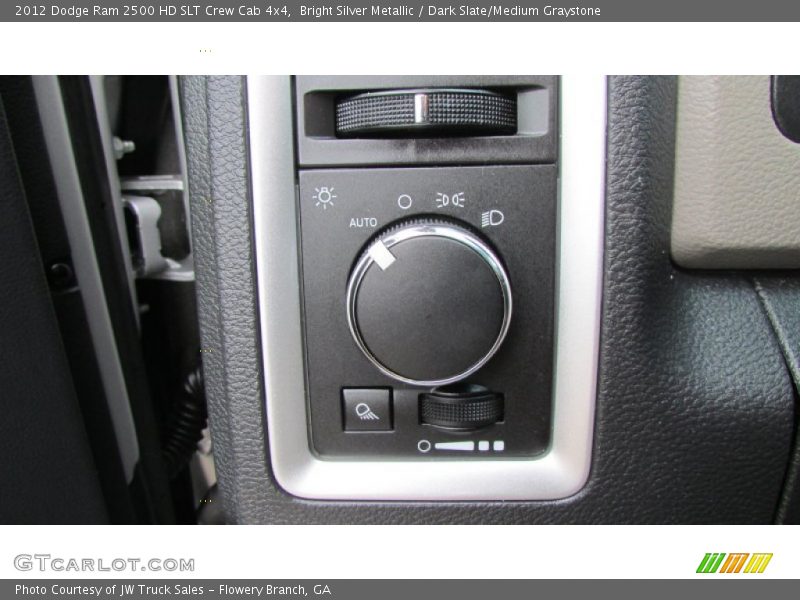 Bright Silver Metallic / Dark Slate/Medium Graystone 2012 Dodge Ram 2500 HD SLT Crew Cab 4x4
