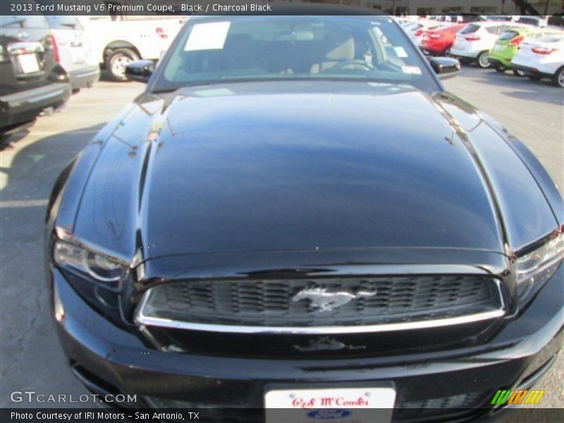 Black / Charcoal Black 2013 Ford Mustang V6 Premium Coupe